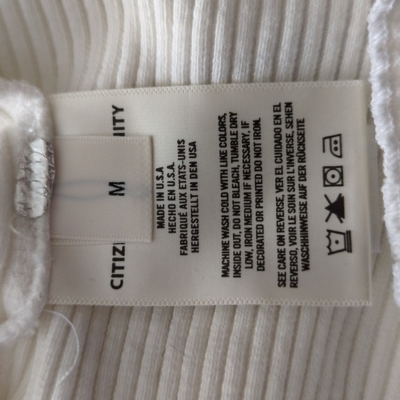 Citizens Of Humanity Annie Cotton Ribbed Top - Picture 9 of 12